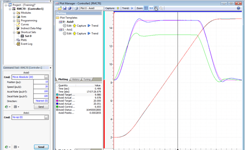 View of RMCTools Plot Manger